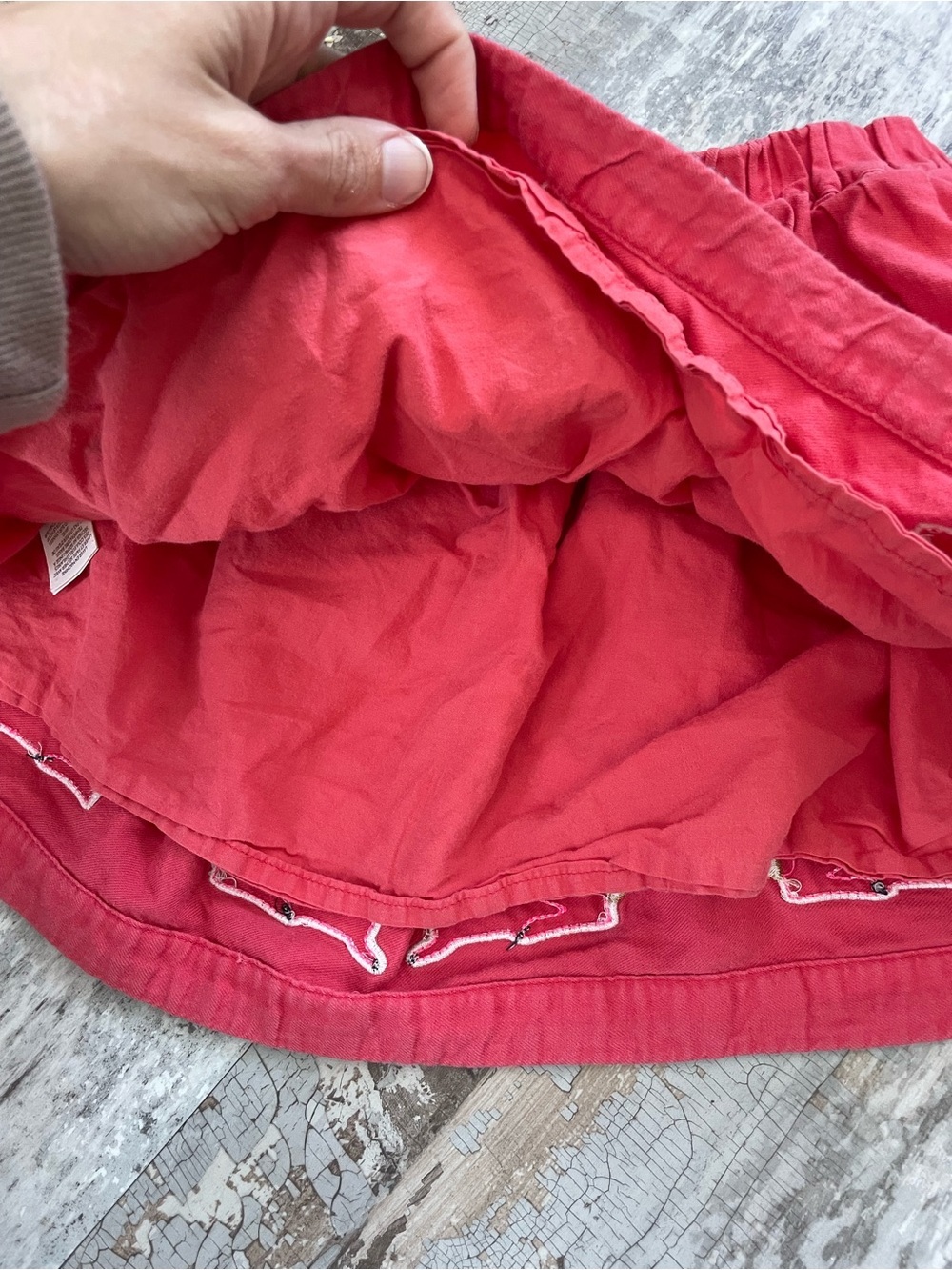 Mini Boden Bunny Rabbit Spring Skirt - Picture 6 of 6